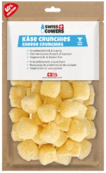 Sýrové pamlsky pro psy, křupavé, 28 odměn – SwissCowers Cheese Crunchies Original