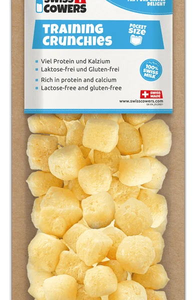 Sýrové pamlsky pro psy na výcvik, 30 pamlsků – SwissCowers Cheese Crunchies Training Original