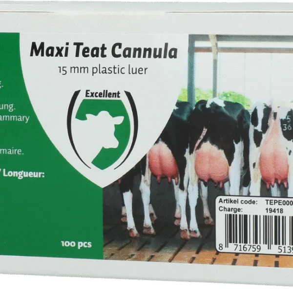 Struková kanyla pro jednorázovou stříkačku, 15 mm, 100 kusů – Excellent Maxi Tepelcanule