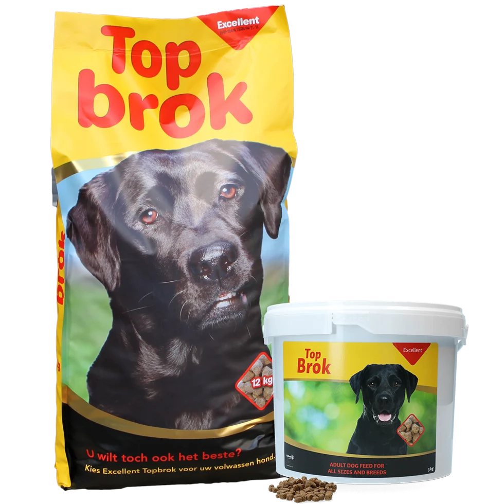 Krmivo pro dospělé psy, 12 kg – Topbrok Excellent Hond Adult - Obrázek 2