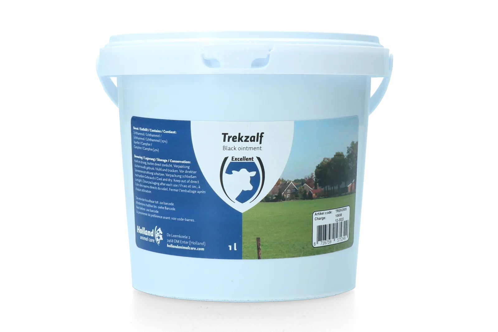 TREK0909.png Vytahovací mast se 4% kafru a 15% ichtamolu, 1 l – Excellent Trekzalf - Obrázek 1