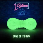 Svítící hračka ve tvaru kosti pro psy – 2 Glow Bone of it's Own - Obrázek 3