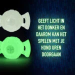 Svítící míč pro psy – 2 Glow Treat Ball on Call - Obrázek 4