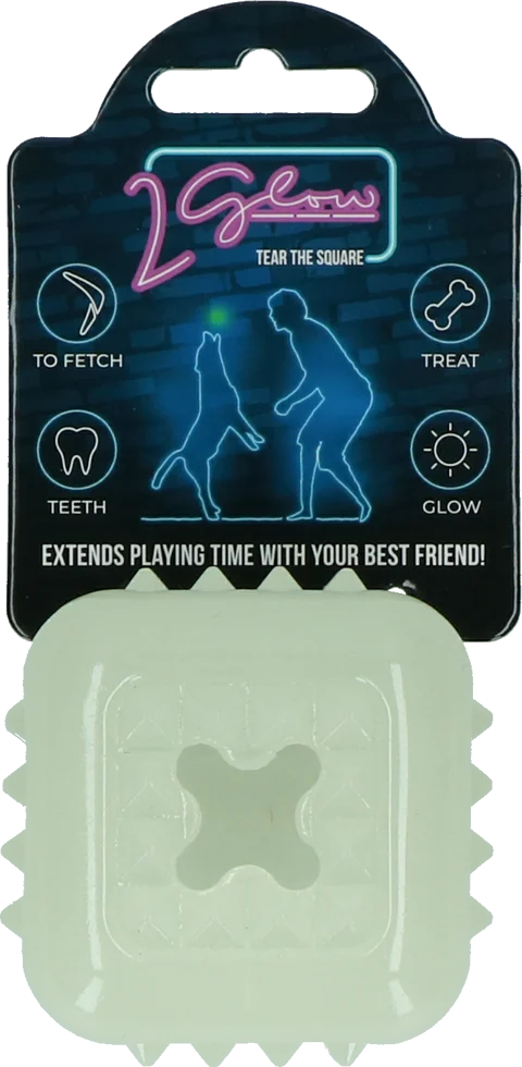 TWOG0007.png Svítící hračka pro psy – 2 Glow Tear the Square - Obrázek 1