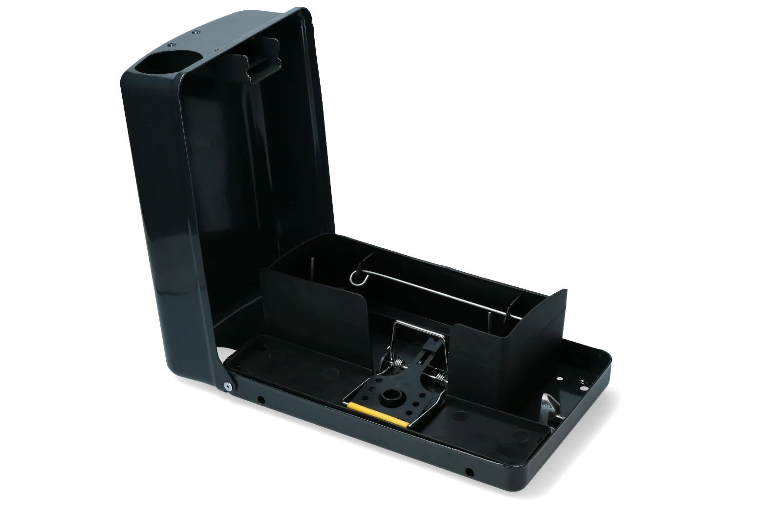 Kovová deratizační stanička s uzamykatelným víkem, 33 x 22 x 12 cm – Ultrabait VR Rat Station - Obrázek 2
