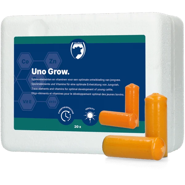 Minerální bolus pro mladý skot, 20 x 112 g – Excellent Uno Grow