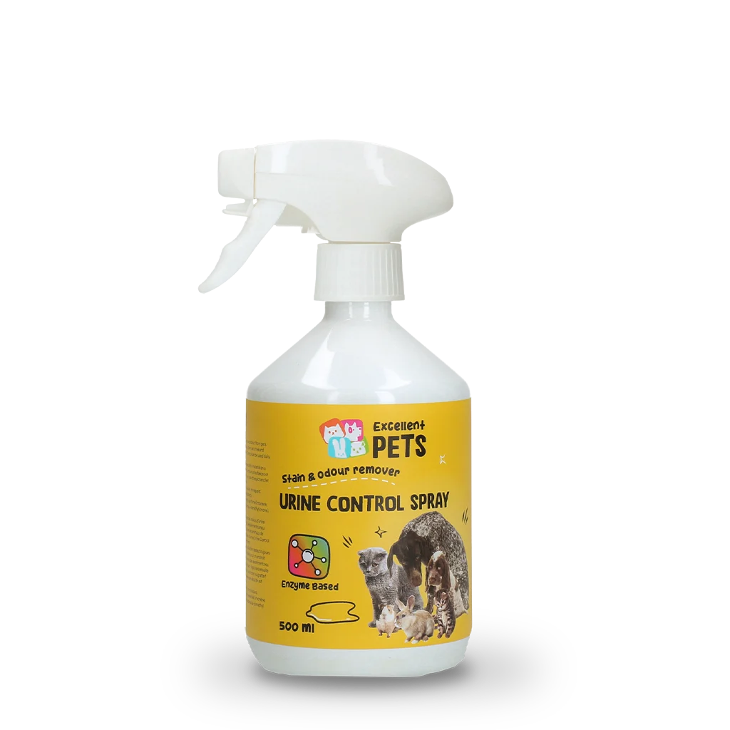 Sprej na močové skvrny a zápach moči 500 ml – Excellent Pets Urine Control Spray - Obrázek 1