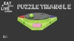 Psí hlavolam na granule a pamlsky – Eat Slow Live Longer Puzzle Triangle - Obrázek 2