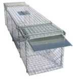 Průchozí past z pozinkované oceli na kuny a krysy, 102 x 20 x 27 cm – Hofman Pest Control