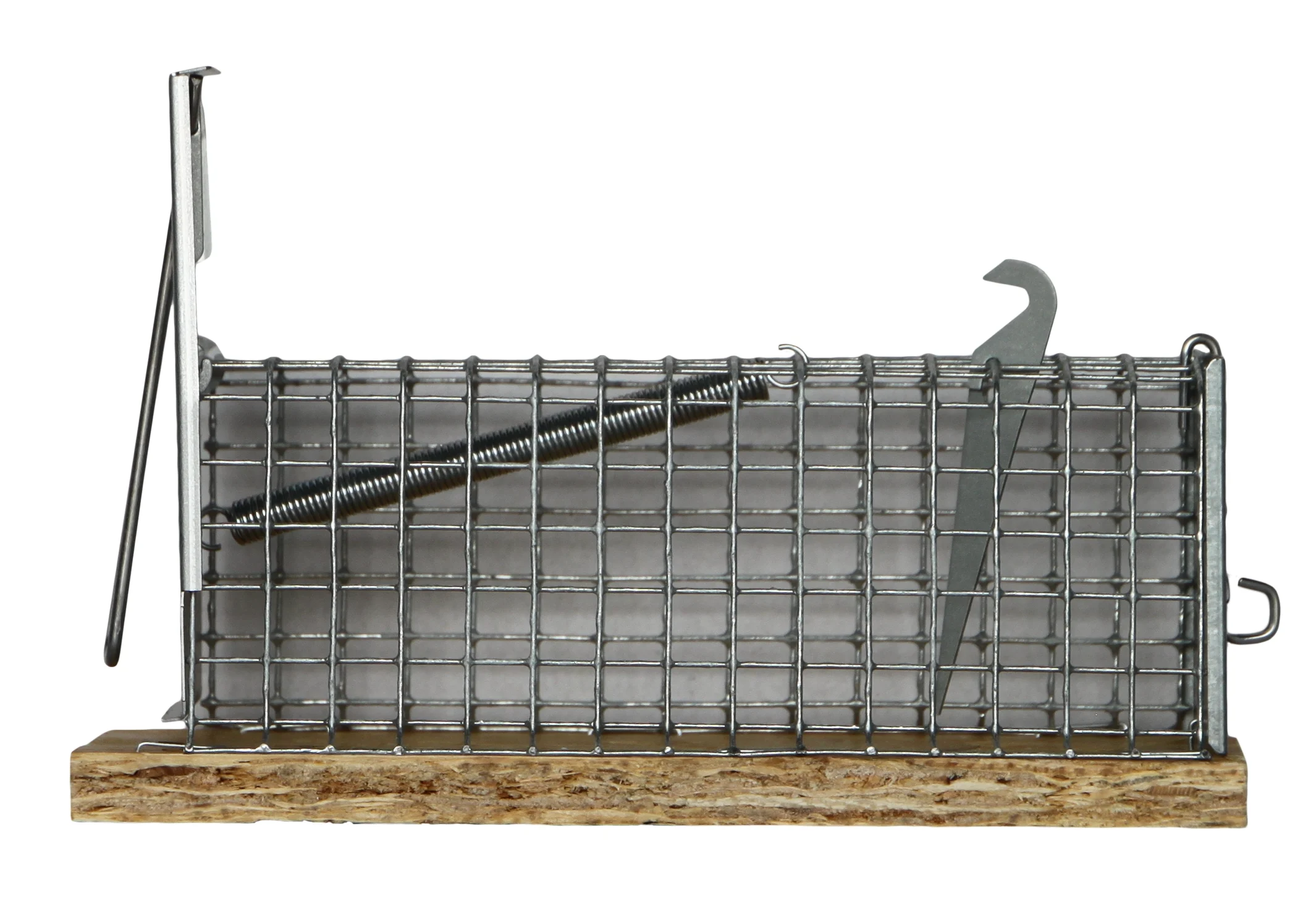 Živolovná past na myši s dřevěným dnem, 13 x 5 x 5 cm – Hofman Pest Control Dura - Obrázek 2