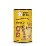 Doplňkový prášek pro psy a kočky s vitaminem E a selenem, 250 g – Excellent Pets Vitamin E+