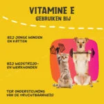 Doplňkový prášek pro psy a kočky s vitaminem E a selenem, 250 g – Excellent Pets Vitamin E+ - Obrázek 6