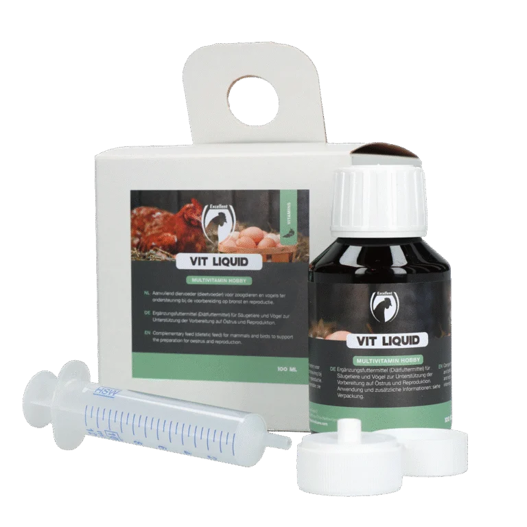 Tekuté multivitaminy pro slepice, 100 ml – Excellent Vit Liquid Multivitamine Hobby