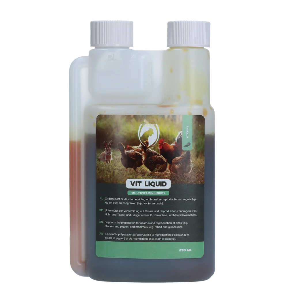 Tekutý multivitamin pro slepice, 250 ml – Excellent Vit Liquid Multivitamine Hobby - Obrázek 1