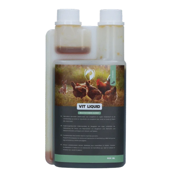 Tekutý multivitamin pro slepice, 500 ml – Excellent Vit Liquid Multivitamine Hobby