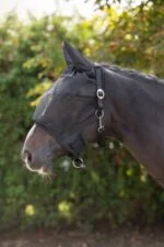Ohlávka s integrovanou maskou proti hmyzu a ochranou uší Pony - Obrázek 3