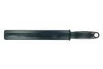 Plastová míchačka krmiva se závěsným očkem, 38 cm, černá – Vplast