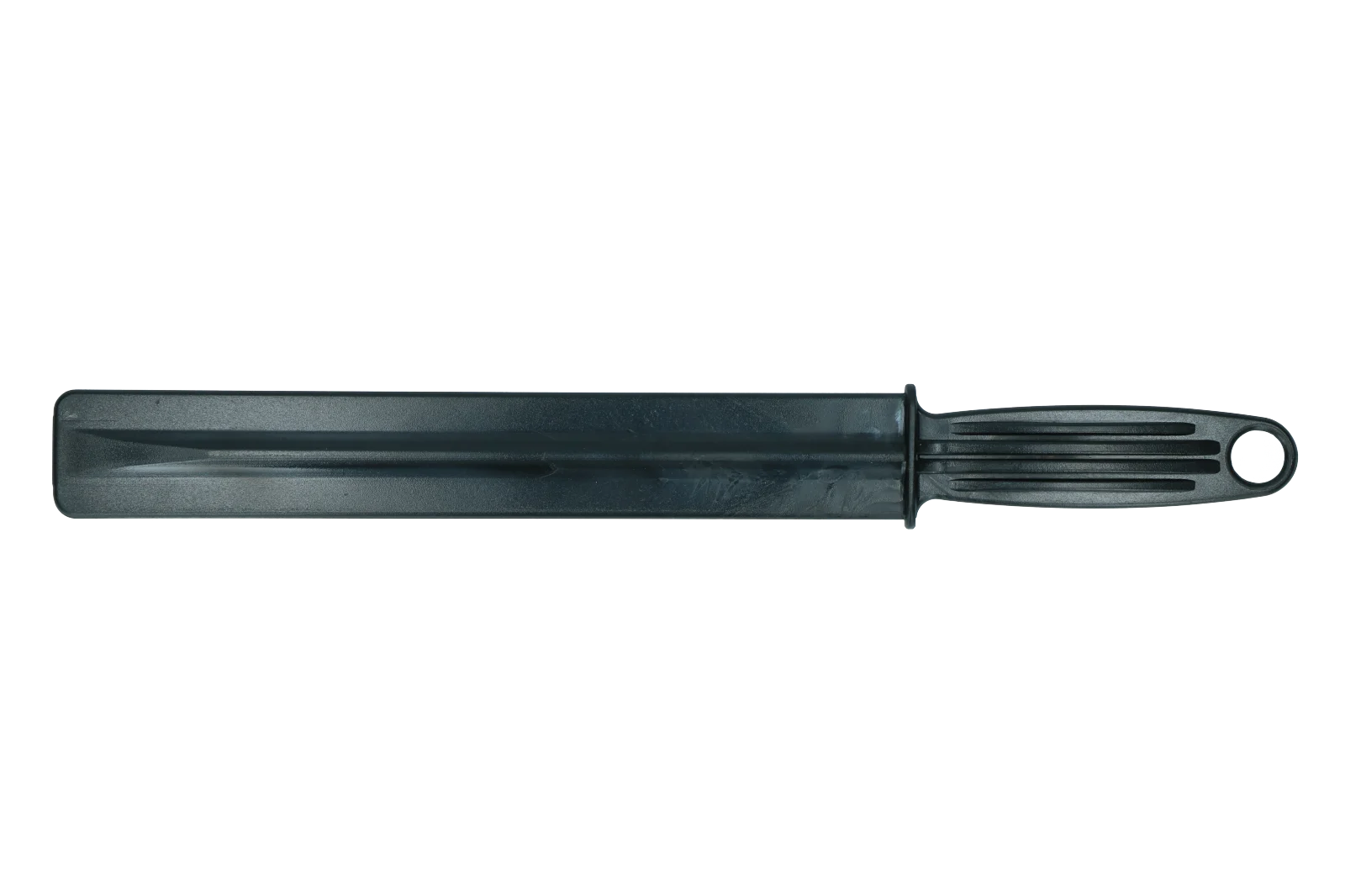 Plastová míchačka krmiva se závěsným očkem, 38 cm, černá – Vplast - Obrázek 1