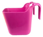 Závěsná krmná nádoba pro koně s rukojetí, 14 l, růžová – Ok-Plast - Obrázek 3