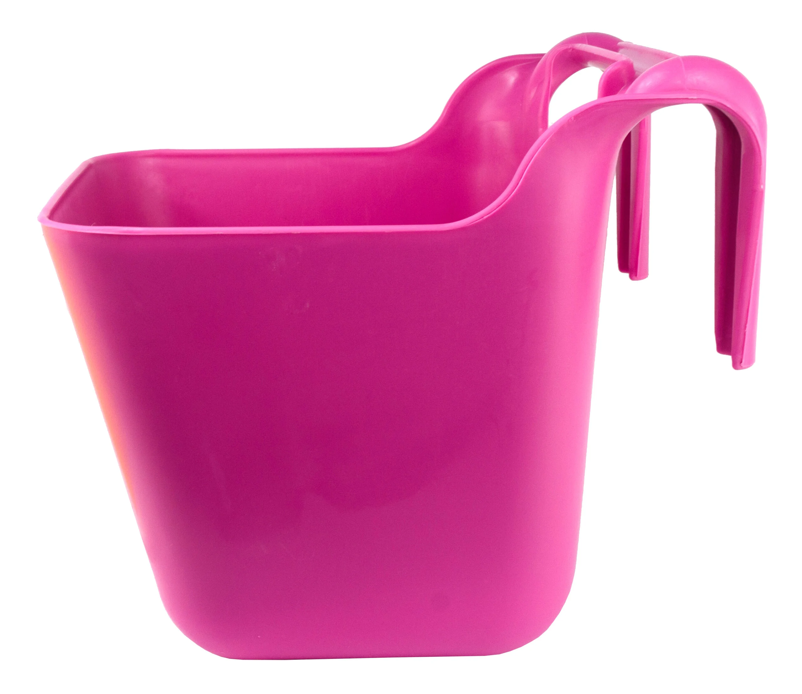 Závěsná krmná nádoba pro koně s rukojetí, 14 l, růžová – Ok-Plast - Obrázek 3