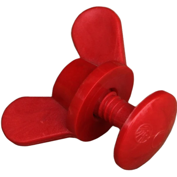Šroub výpusti krmné nádoby s křídlovou maticí, 3 cm – Ok-Plast