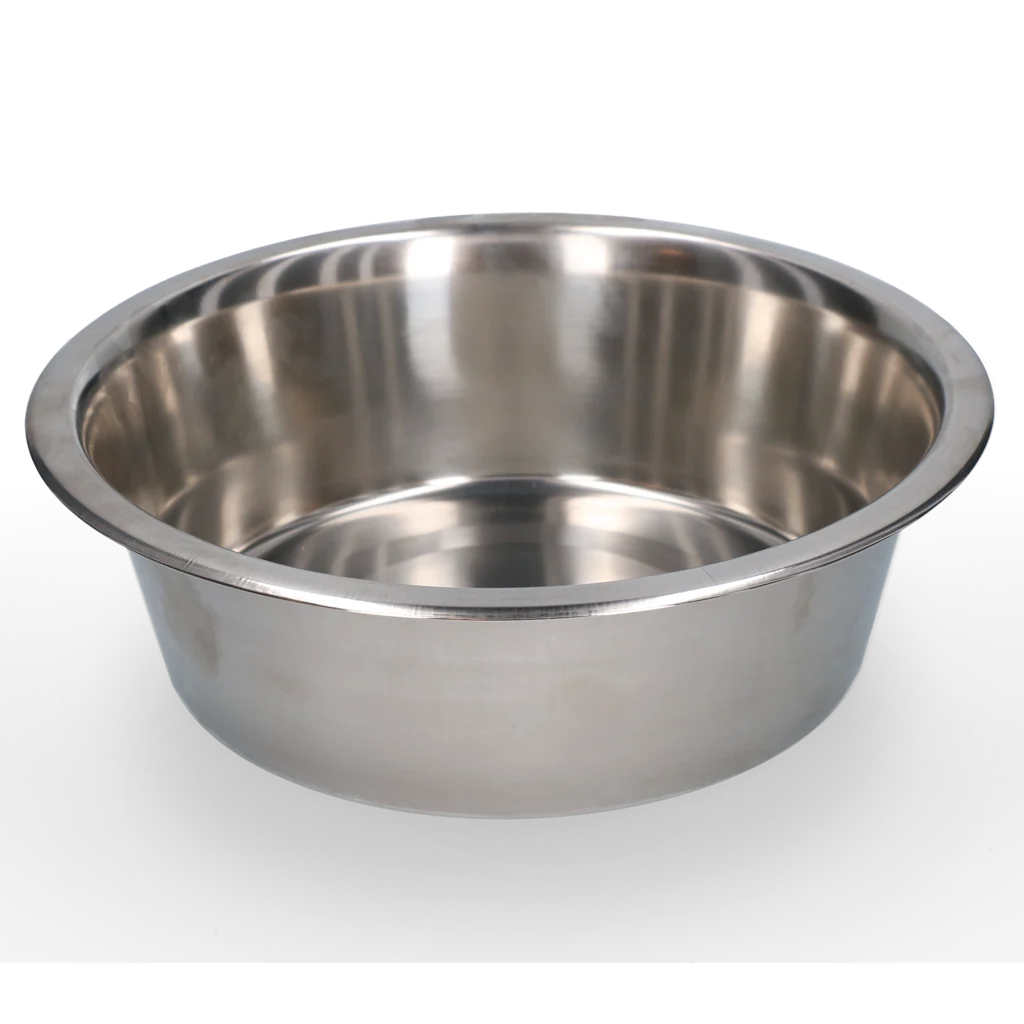 VOERB84000.png Nerezová miska na krmivo a vodu pro psy, Ø 28 cm - Obrázek 1