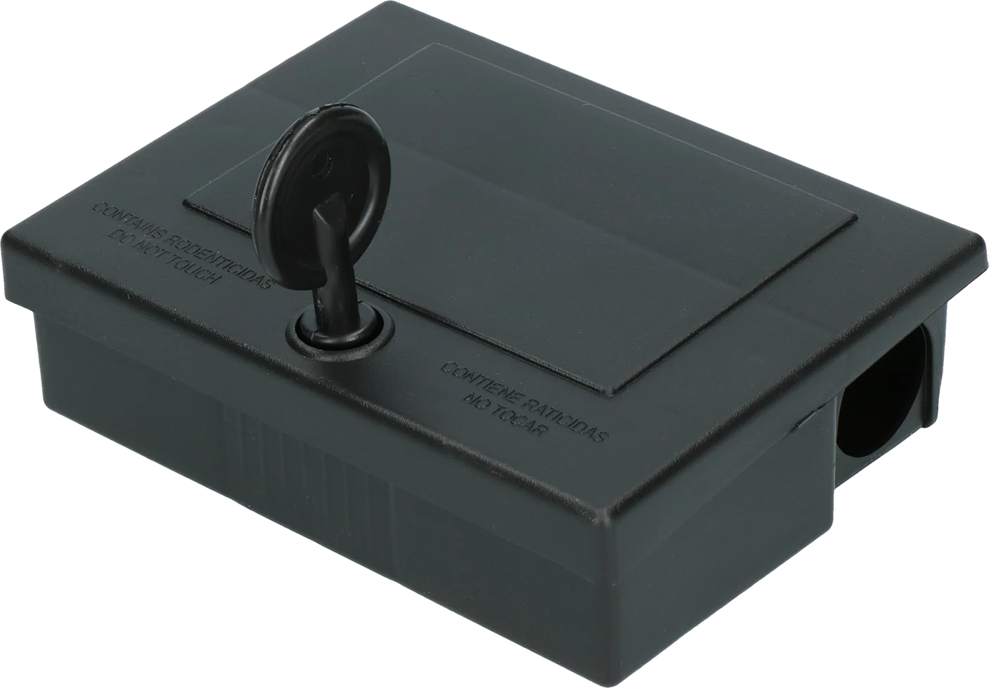 Deratizační stanička na myši s klíčem, 13 x 9,5 x 4 cm – Hofman Pest Control - Obrázek 1