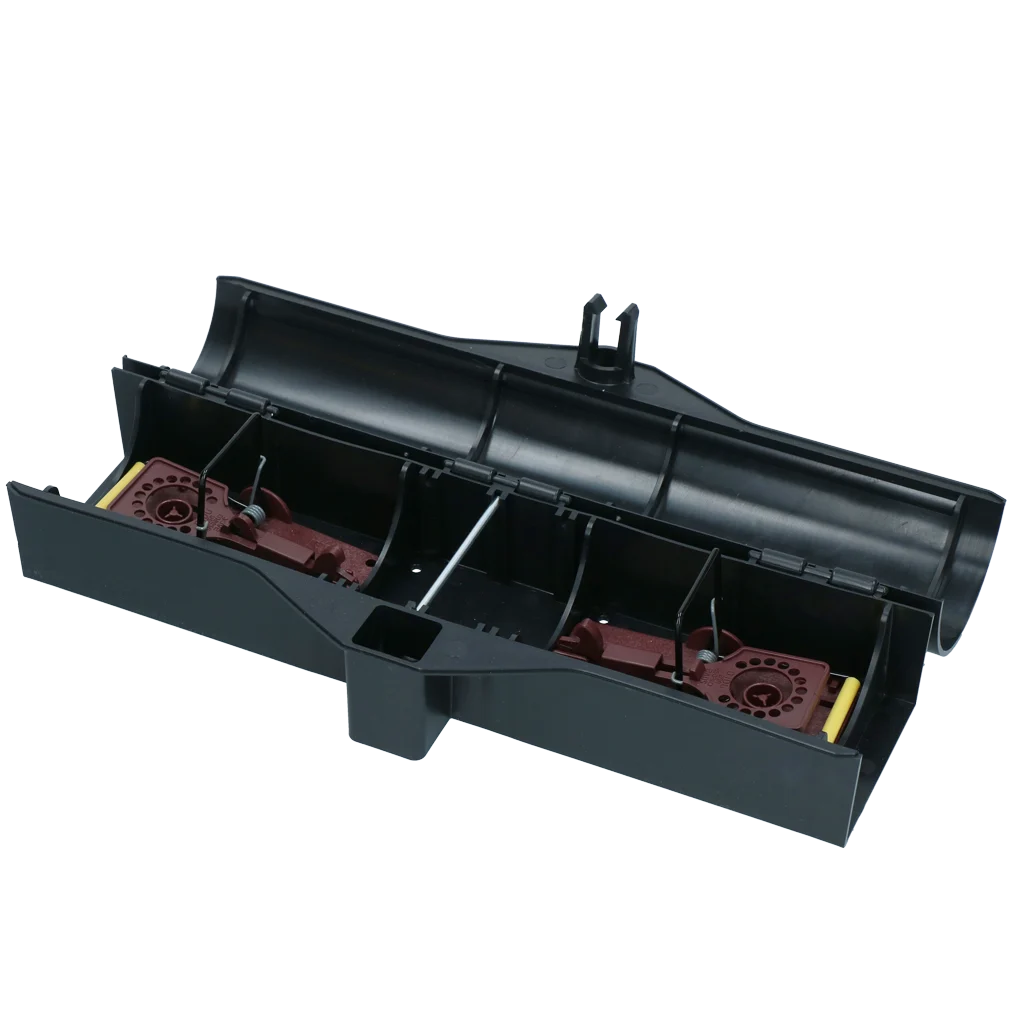 Tunelová deratizační stanička pro 2 pasti na myši s klíčem, 30 x 10 x 8 cm - Obrázek 5