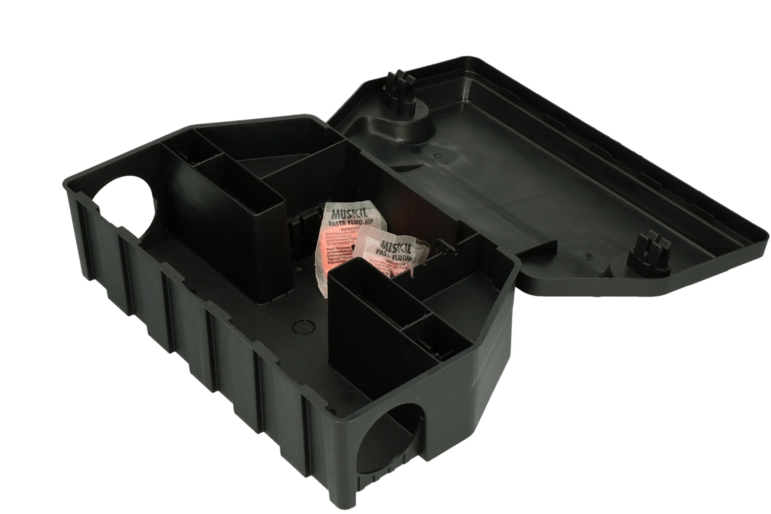 Deratizační stanička na potkany s klíčem, 33 x 21 x 10 cm – Hofman Pest Control Aegis Mini Rat - Obrázek 4
