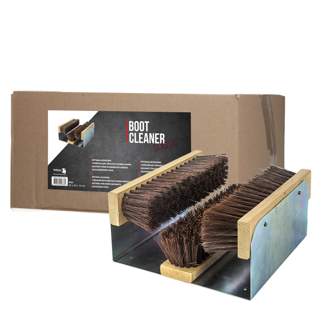 Čistič obuvi Boot Cleaner se 3 kartáči a pružnými štětinami, 30 x 28 x 14 cm - Obrázek 1
