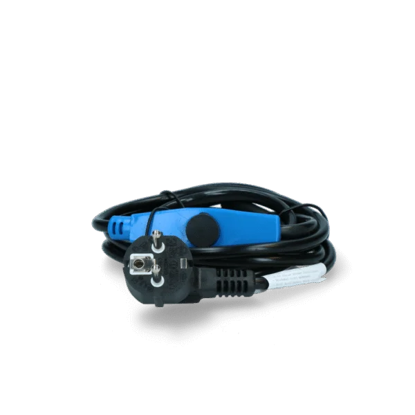 Topný kabel proti zamrznutí vodovodního potrubí s termostatem, 1 m, 17 W – Gobel