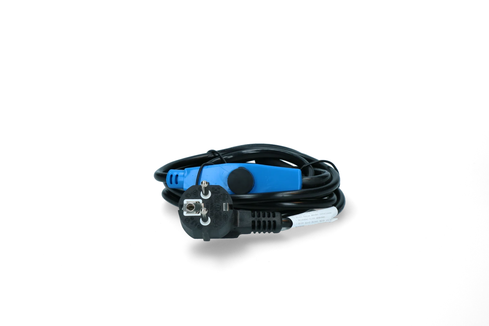 Topný kabel proti zamrznutí vodovodního potrubí s termostatem, 1 m, 17 W – Gobel - Obrázek 1