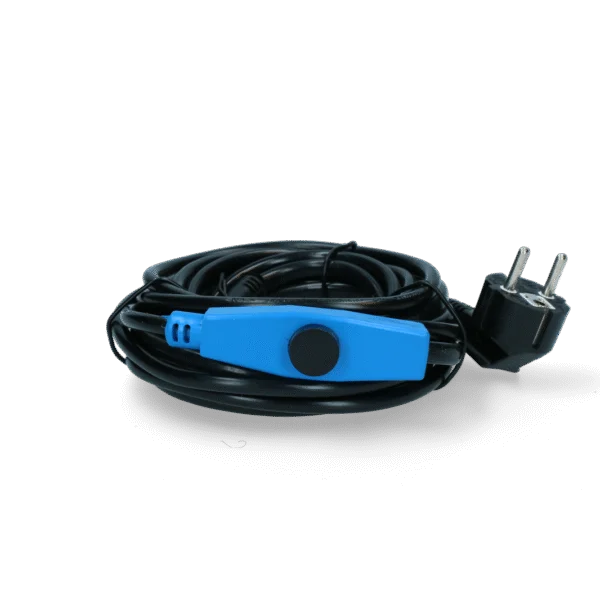 Topný kabel proti zamrznutí vodovodního potrubí s termostatem, 4 m, 64 W – Gobel