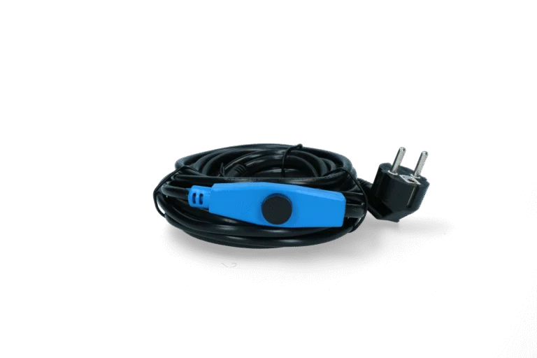 Topný kabel proti zamrznutí vodovodního potrubí s termostatem, 4 m, 64 W – Gobel