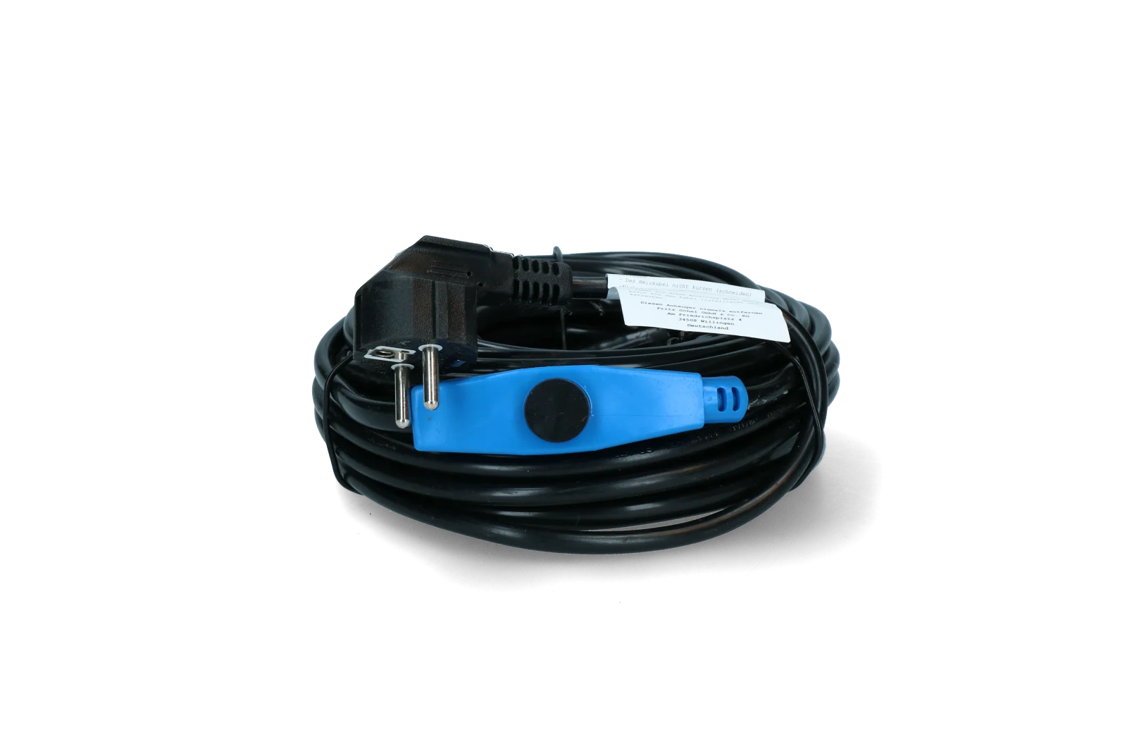 Topný kabel proti zamrzání vodovodního potrubí s termostatem, 12 m, 192 W – Gobel - Obrázek 1