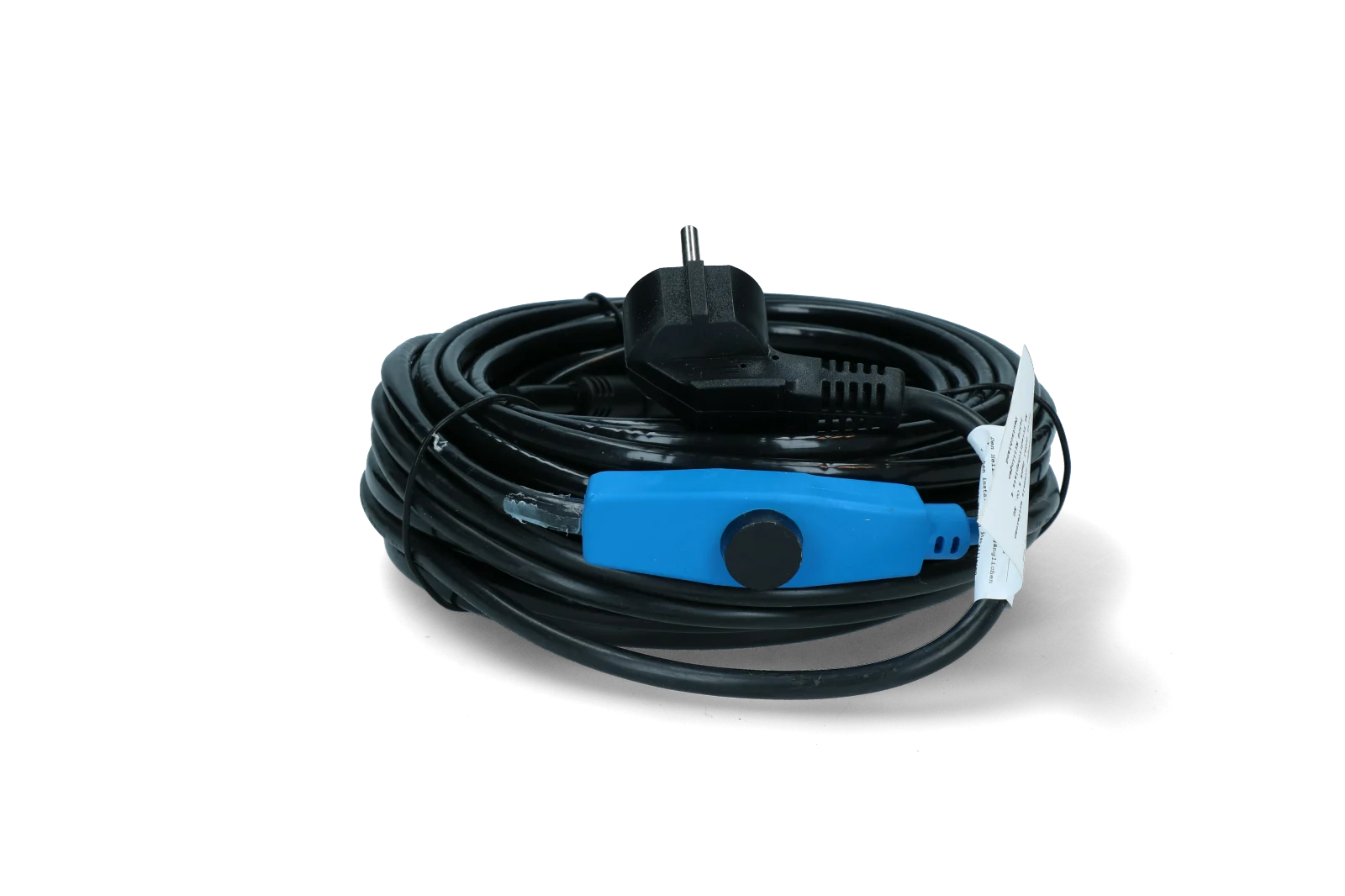 Topný kabel proti zamrzání vodovodního potrubí s termostatem, 14 m, 224 W – Gobel - Obrázek 1