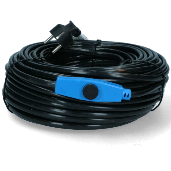 Odmrazovací kabel pro vodovodní potrubí s termostatem, 37 m, 592 W – Gobel