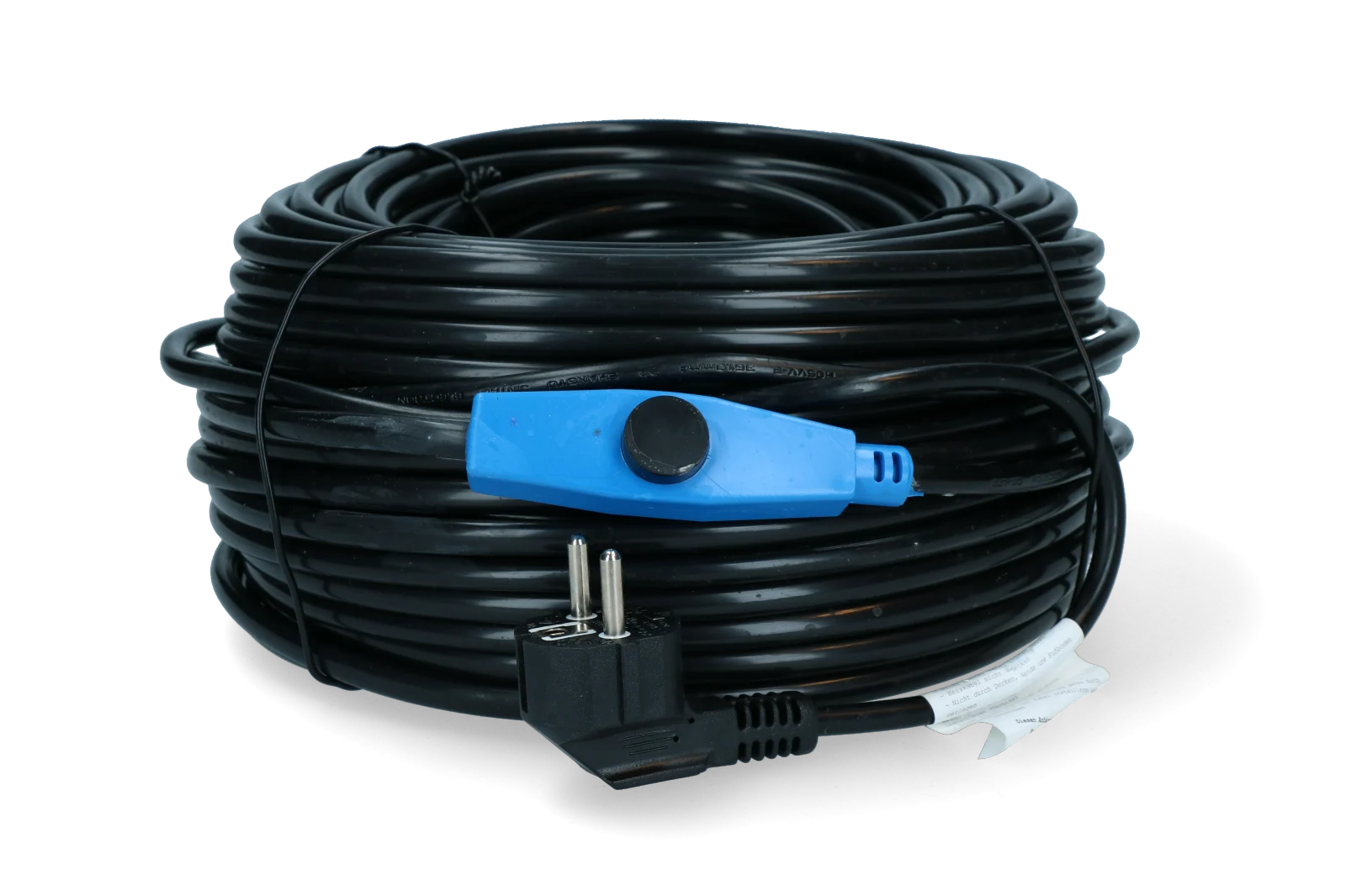 Topný kabel proti zamrznutí vodovodního potrubí s termostatem, 48 m, 768 W – Gobel - Obrázek 1