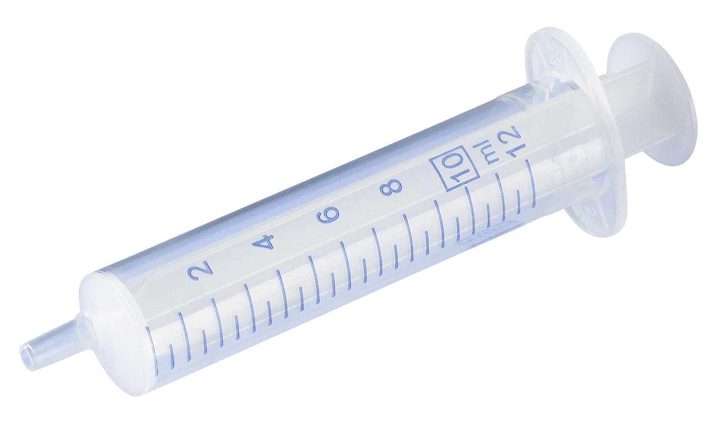 WEGW0010.png Dvoudílná jednorázová injekční stříkačka s Luer Lock, 10 ml - Obrázek 1
