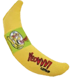 Hrací banán pro kočky se šantou kočičí, 17,7 cm – Yeowww! Chicata Banana