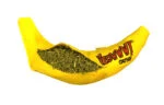 Hrací banán pro kočky se šantou kočičí, 17,7 cm – Yeowww! Chicata Banana - Obrázek 2