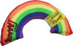 Duhová hračka pro kočky se šantou kočičí, 17,7 cm – Yeowww! Rainbow