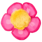 Hračka ve tvaru květiny pro kočky s kočičí šantou a šustivými lístky, růžová – Yeowww! Daisy's Flower Tops - Obrázek 2