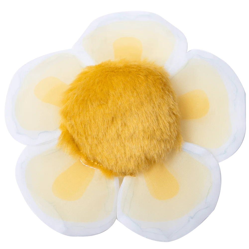 Hračka pro kočky ve tvaru květu s šantou a šustivými lístky, bílá – Yeowww! Daisy's Flower Tops - Obrázek 2