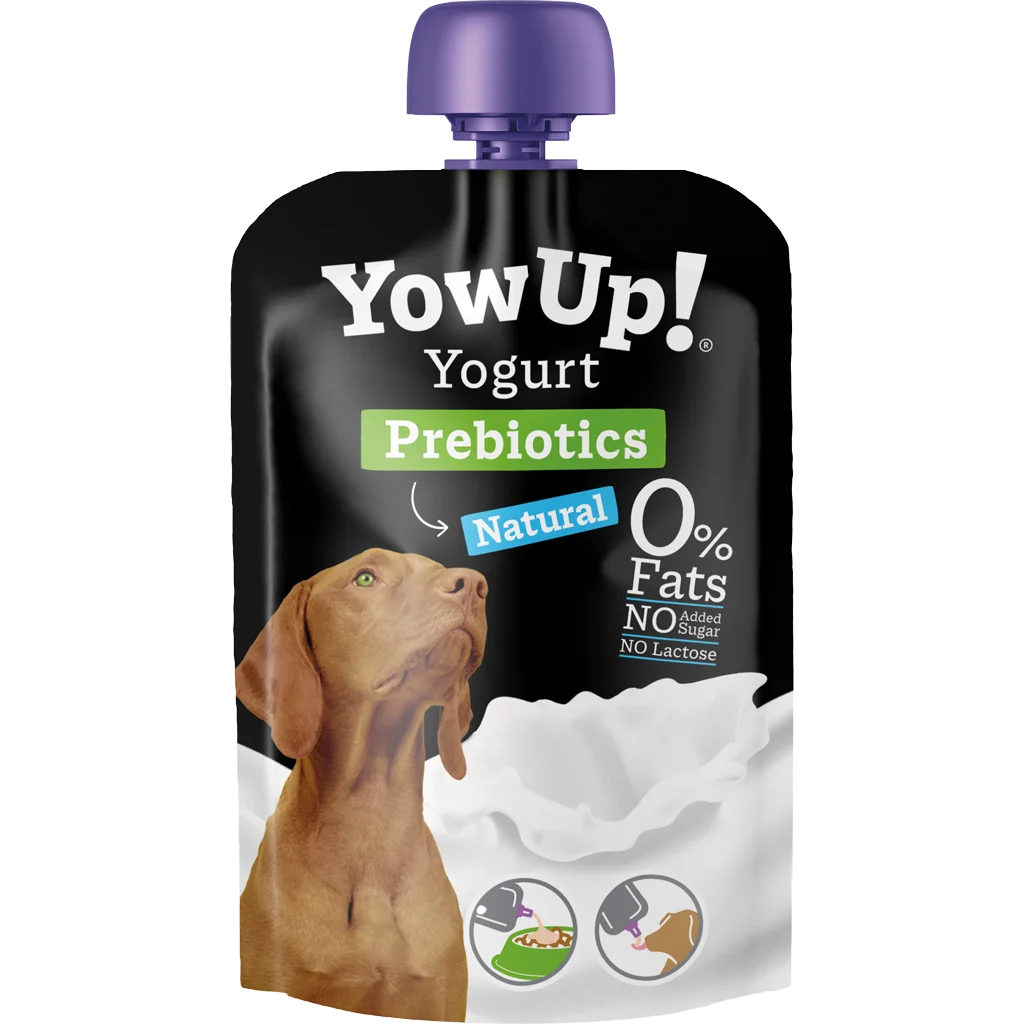 Jogurt pro psy s prebiotiky, bez laktózy – YowUp! Yogurt Dogs Prebiotics Natural - Obrázek 1