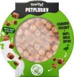 Psí pamlsek s kachnou, krémový – YowUp! PetFlurry - Obrázek 2