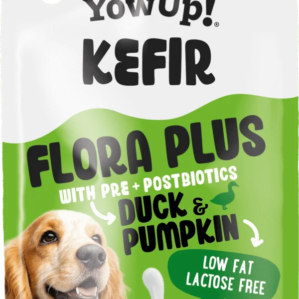 Kefírový pamlsek pro psy s kachnou a dýní – YowUp! Kefir