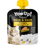 Jogurt pro kočky s lososem, bez laktózy – YowUp! Yoghurt Cats Salmon Skin & Hair