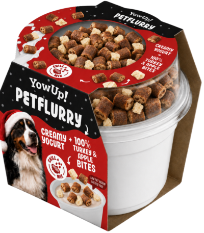 Pamlsky pro psy s krůtím masem a jablkem – YowUp! PetFlurry Turkey & Apple Bites „Christmas edition 2026“