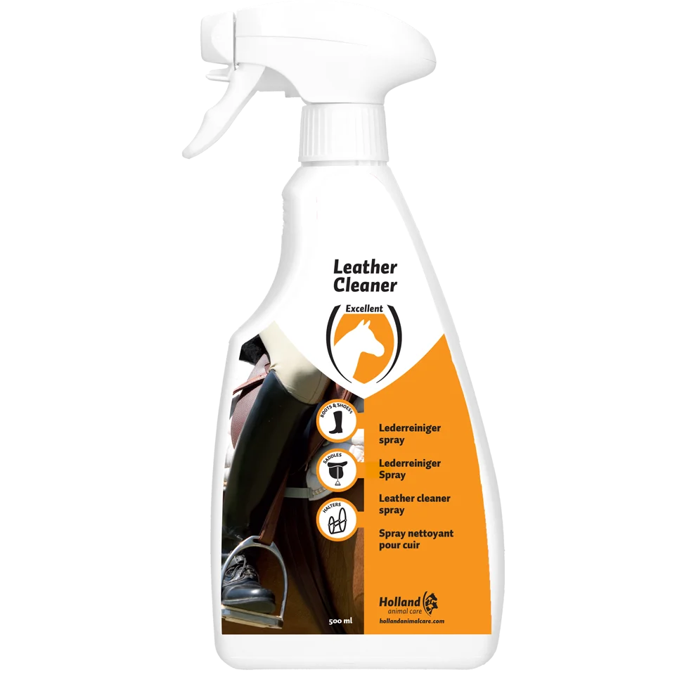Čisticí sprej na kůži pro sedla a obuv, 500 ml – Excellent Leather Cleaner Spray - Obrázek 1